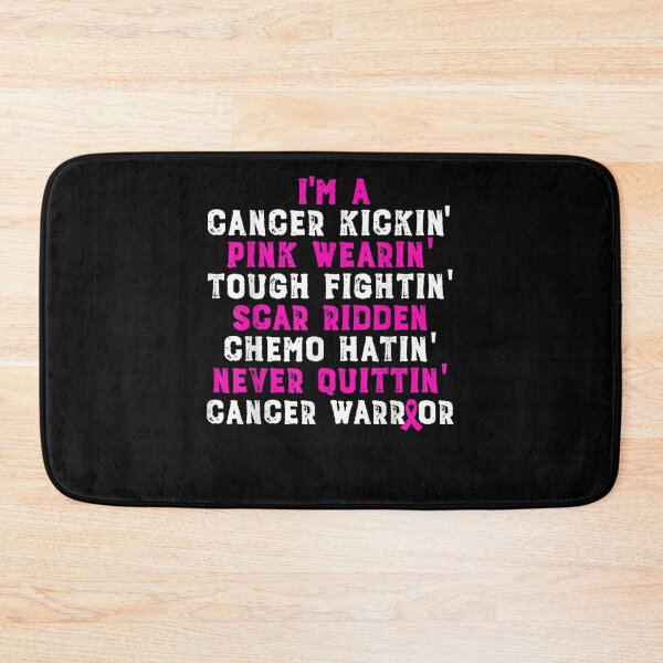 Item preview, Breast Cancer Awareness Cancer Kickin' Chemo Hatin' Warrior designed and sold by RobertEllisDC.