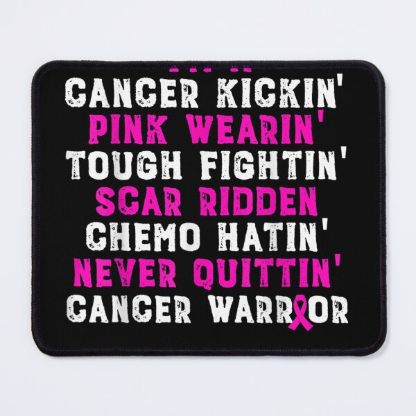 Item preview, Breast Cancer Awareness Cancer Kickin' Chemo Hatin' Warrior designed and sold by RobertEllisDC.
