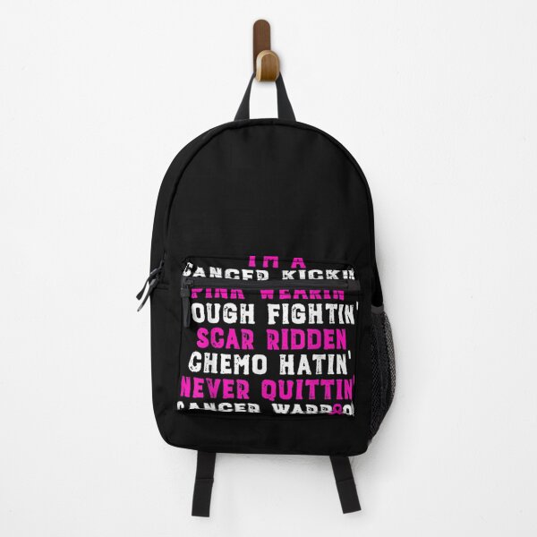 Item preview, Breast Cancer Awareness Cancer Kickin' Chemo Hatin' Warrior designed and sold by RobertEllisDC.