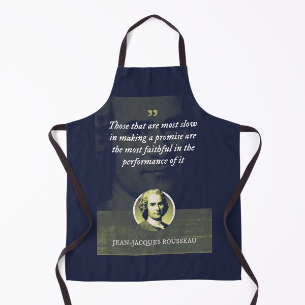 Item preview, Jean-Jacques Rousseau - Those that are most slow in making a promise are the most faithful in the performance of it designed and sold by Syahrasi.