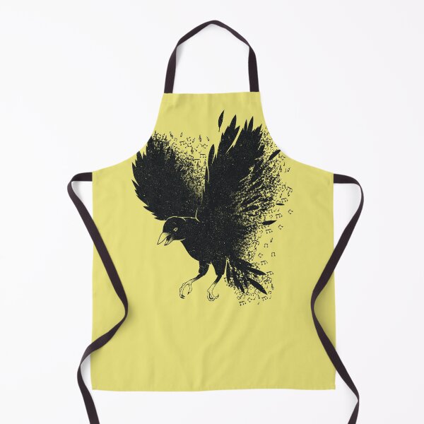 Item preview, Melting Crow Musical Notes by Tobe Fonseca designed and sold by Tobe Fonseca®.