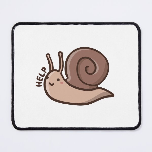 Item preview, Snail Help designed and sold by Help Illustrations.