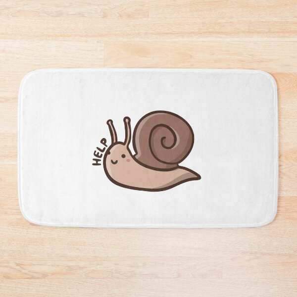 Item preview, Snail Help designed and sold by Help Illustrations.
