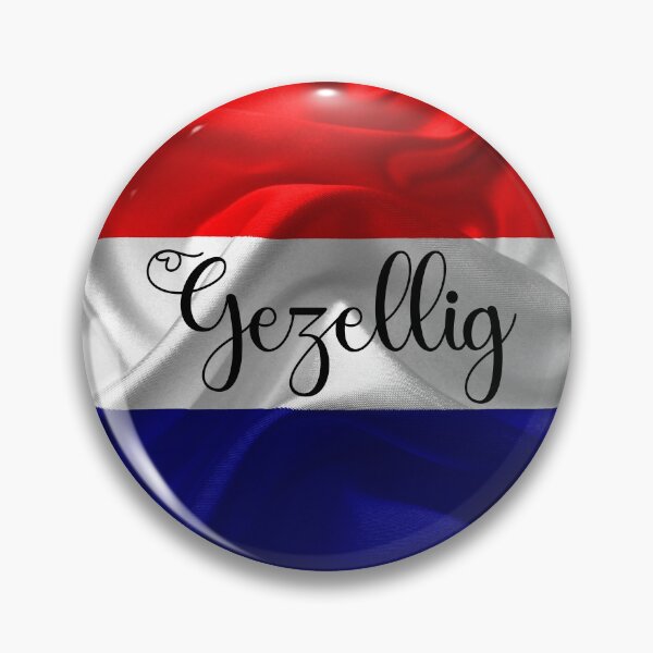 Item preview, Gezelligheid, Nederlandse Quotes, Vlag van Amsterdam, Capital City of The Netherlands, Olanda designed and sold by DiensDesign.
