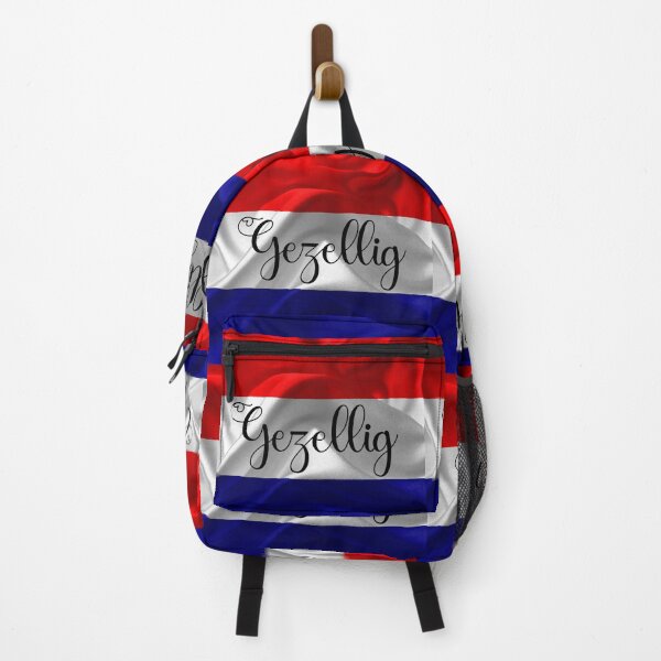 Item preview, Gezelligheid, Nederlandse Quotes, Vlag van Amsterdam, Capital City of The Netherlands, Olanda designed and sold by DiensDesign.