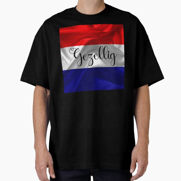 Item preview, Gezelligheid, Nederlandse Quotes, Vlag van Amsterdam, Capital City of The Netherlands, Olanda designed and sold by DiensDesign.