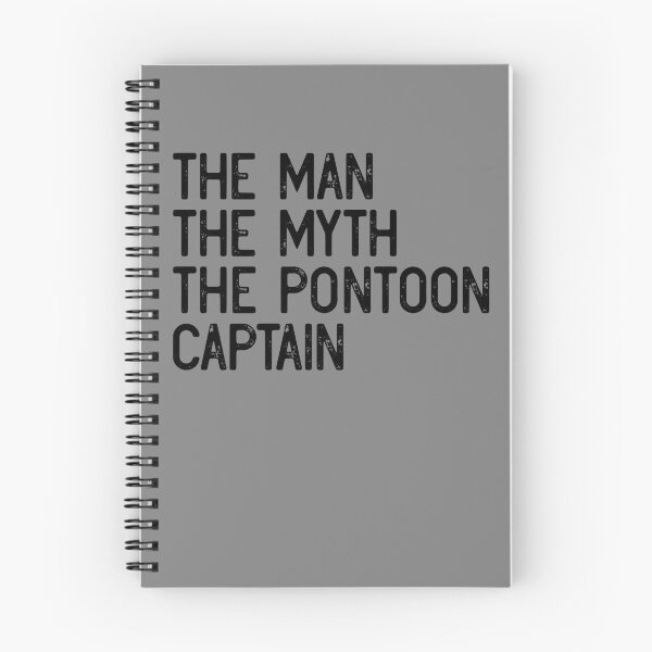 Item preview, The Man The Myth The Pontoon Captain Boating Pontoon Gear designed and sold by DynamicDesign.