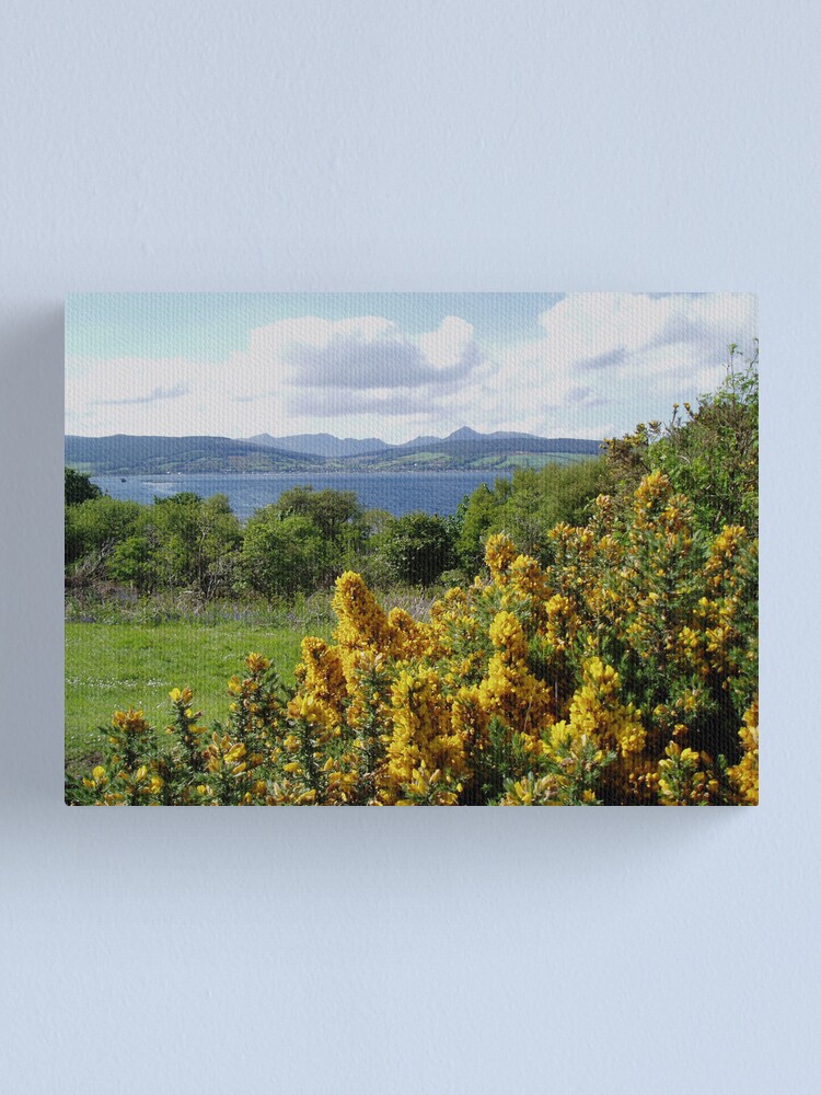 Alternate view of Lamlash from King's Cross Canvas Print