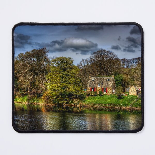 Item preview, Cottage Along The River Tyne At Hexham designed and sold by axp7884.