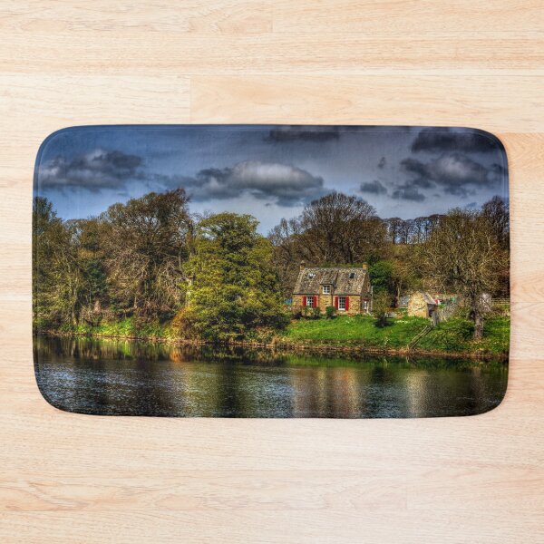 Item preview, Cottage Along The River Tyne At Hexham designed and sold by axp7884.
