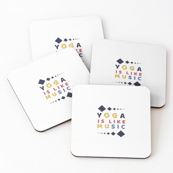 Item preview, YOGA IS LIKE MUSIC designed and sold by Mohamed Rashed.