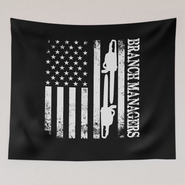 Item preview, Branch Manager Vintage Flag Lumberjack and Logger designed and sold by GINIART.