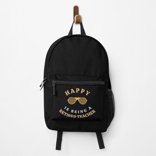 Item preview, Happy Is Being A Retired Teacher The Best Teacher Yellow Shades Design designed and sold by BestTeacher.
