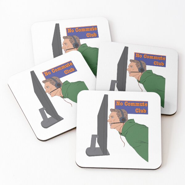 Item preview, No Commute Club - Too Close designed and sold by BubbleDesigns4U.