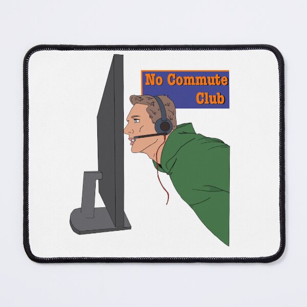 Item preview, No Commute Club - Too Close designed and sold by BubbleDesigns4U.