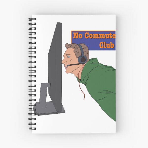 Item preview, No Commute Club - Too Close designed and sold by BubbleDesigns4U.