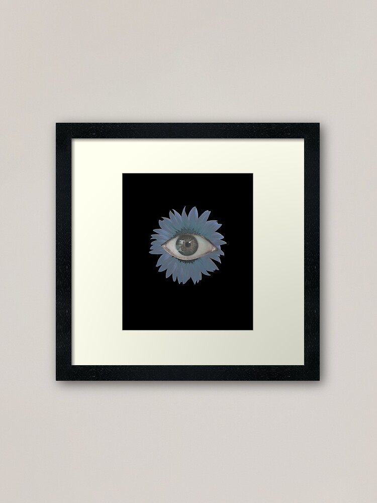 Weirdcore Dreamcore Sunflower Eye | Art Print