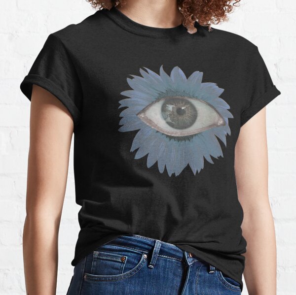  Weirdcore Sunflower Eye Dreamcore Aesthetic Long Sleeve T-Shirt  : Clothing, Shoes & Jewelry