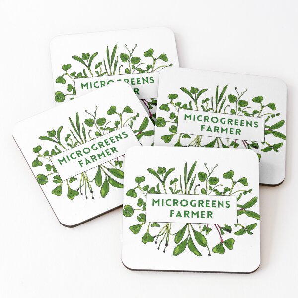 Item preview, Microgreens Farmer designed and sold by LittleLeafMicro.