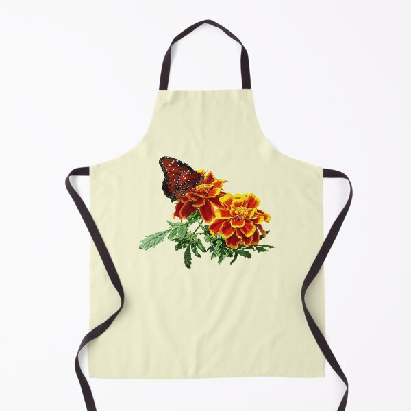 Item preview, Queen Butterfly on Marigold designed and sold by Susan Savad.