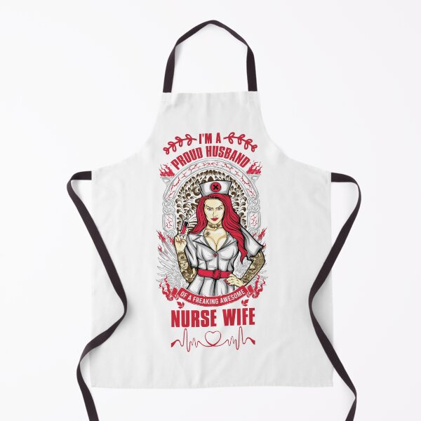 Item preview, I'm A Proud Husband Of A Freaking Awesome Nurses Wife designed and sold by protegra.