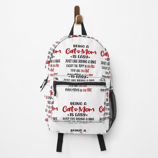 Item preview, Being A Cat Mom Is Like Riding A Bike Mothers Day Birthday National Cat Day designed and sold by EasyPrintGift.