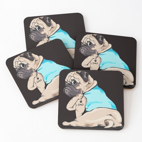Item preview, pug loves daddy gift designed and sold by Scelai.