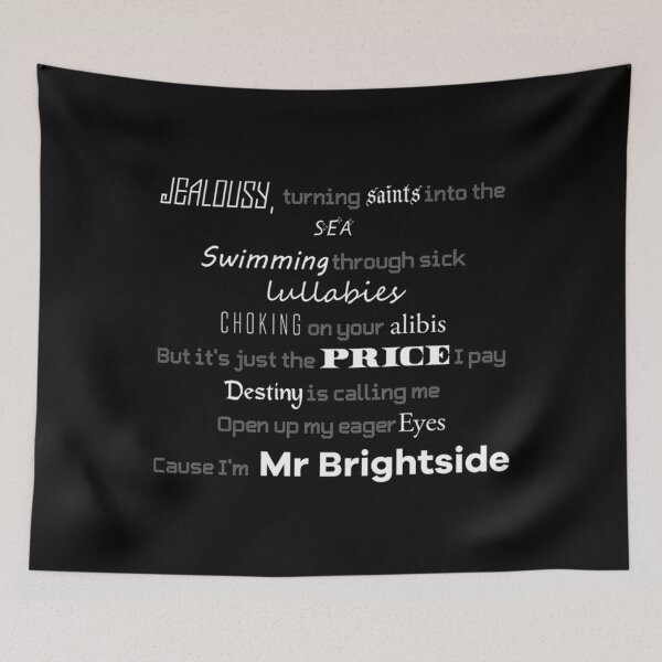 Item preview, Mr Brightside (updated) Classic . designed and sold by melaunttbiby.