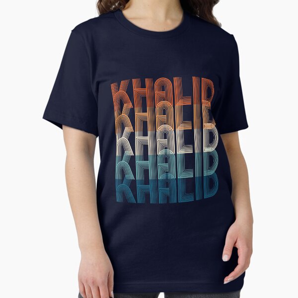 Khalid Retro My Name Is Khalid Gift Funny Retro Khalid Gear Essential T-Shirt