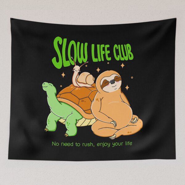 Item preview, Slow Life Club designed and sold by Kimprut.