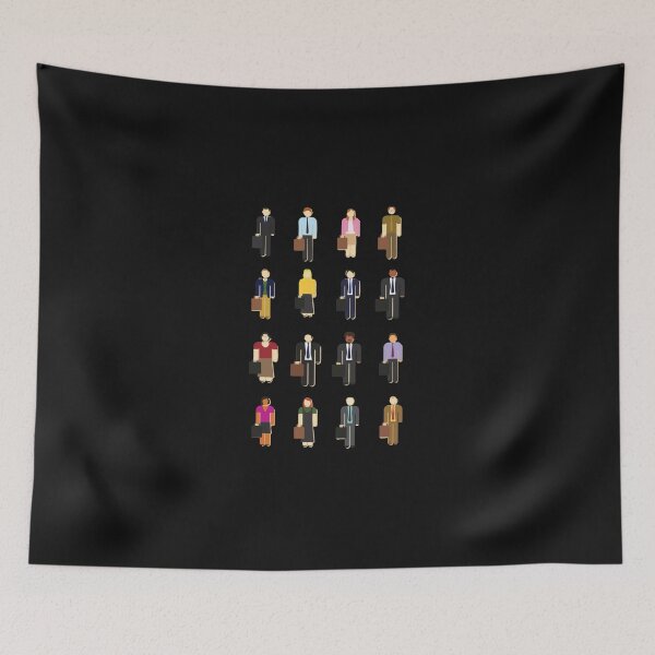Item preview, The Office Characters Classic T-Shirt designed and sold by KatrinMuler.
