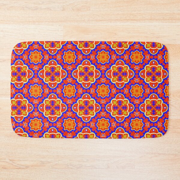 Item preview, Batik Pattern / Ethnic pattern Seamless Red Blue Yellow designed and sold by RisaArt22.