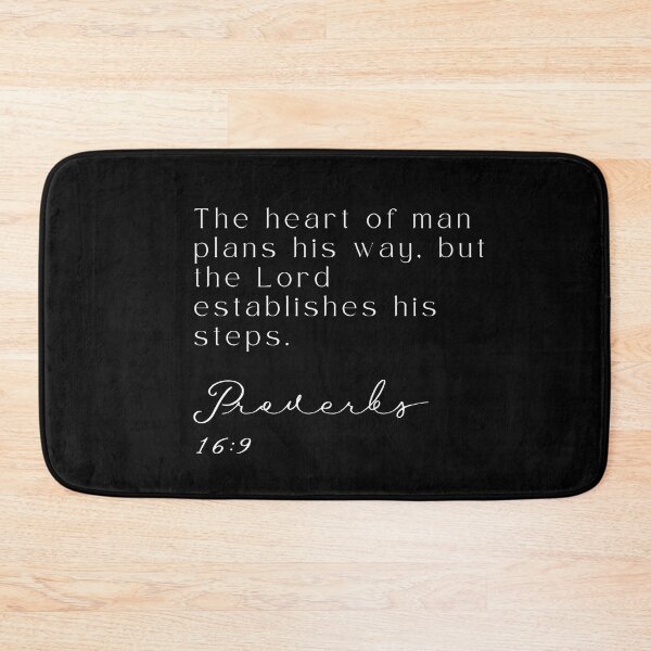 Item preview, Proverbs 16:9 designed and sold by successmom.