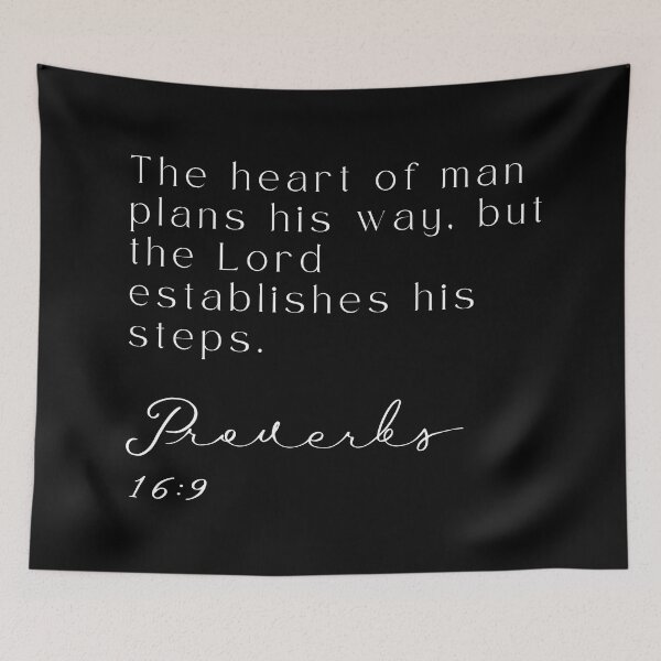 Item preview, Proverbs 16:9 designed and sold by successmom.