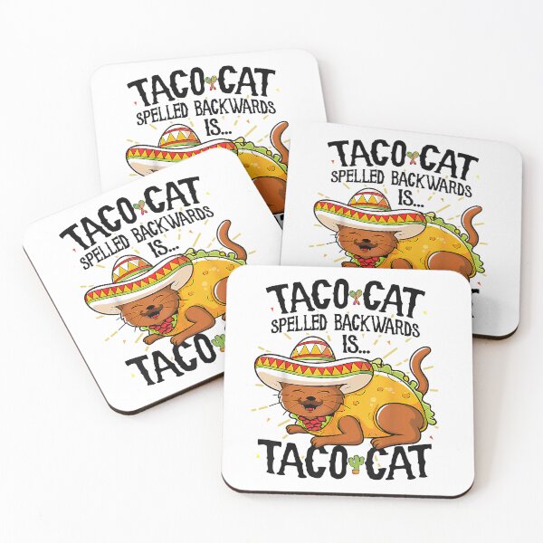Item preview, Taco Cat Spelled Back Wards Is Taco Cat Funny designed and sold by RobeLan.