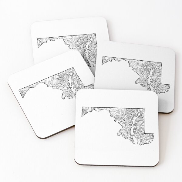 Item preview, Maryland Watersheds designed and sold by NaomiFriend.