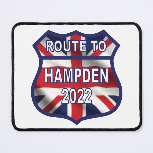 Item preview, Rangers FC, Route To Hampden, Rangers Final 2022, Football Fan Gift, Glasgow, Retro Design, designed and sold by FootyLocker.