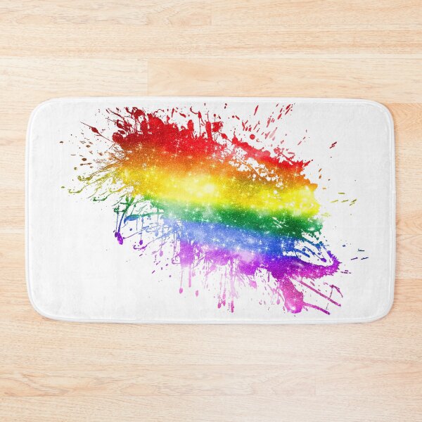 Item preview, Rainbow Flag Paint Slash Muticolor Art designed and sold by Jolly-Yosei.