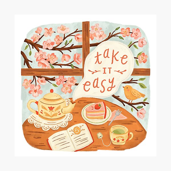 Item preview, Take It Easy designed and sold by ohjessmarie.