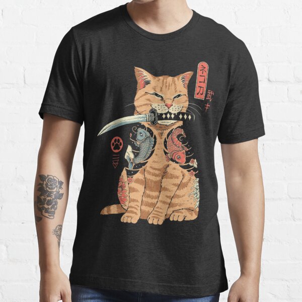 Yakuza Cat T-Shirts for Sale | Redbubble