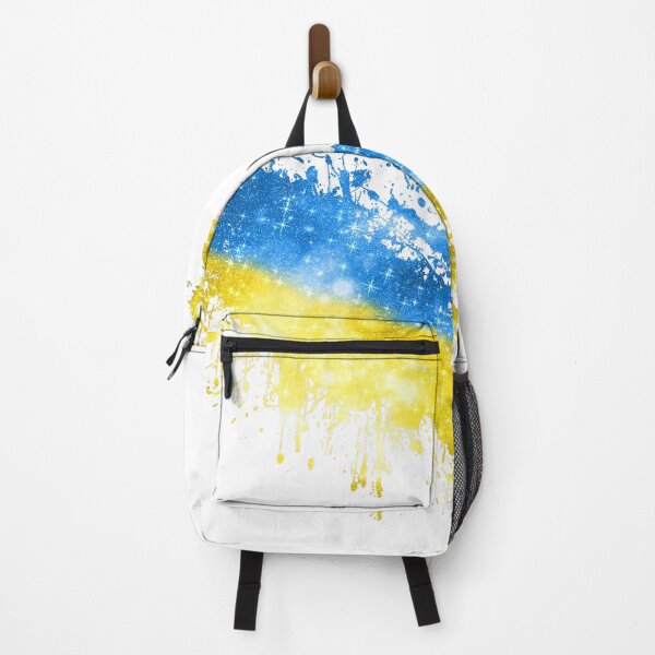 Item preview, Ukraine Flag Paint Slash Blue Yellow designed and sold by Jolly-Yosei.