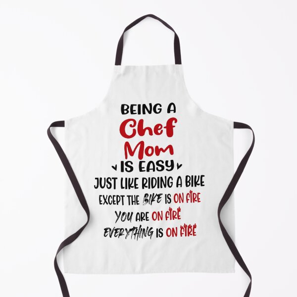 Item preview, Being A Chef Mom Is Like Riding A Bike Mothers Day Birthday Cooking Chef designed and sold by EasyPrintGift.