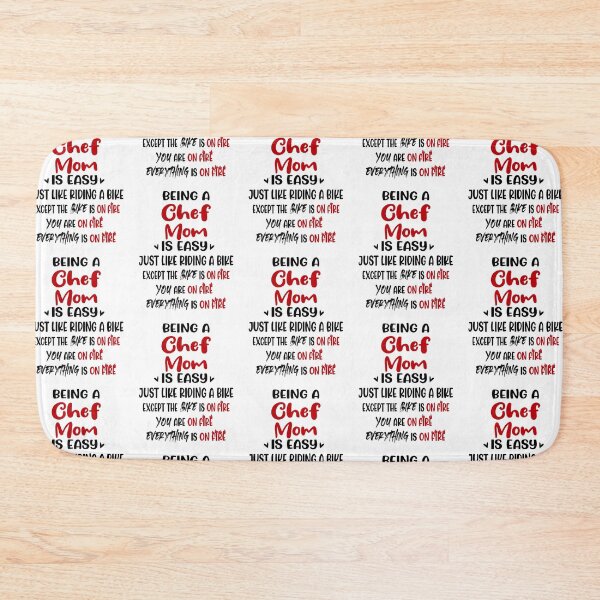 Item preview, Being A Chef Mom Is Like Riding A Bike Mothers Day Birthday Cooking Chef designed and sold by EasyPrintGift.