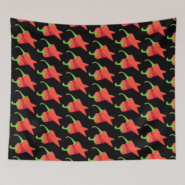 Item preview, spicy chili pepper cartoon designed and sold by rmpk101.