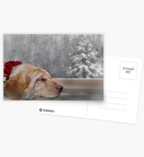 Dreamin' of a White Christmas 2 Postcards