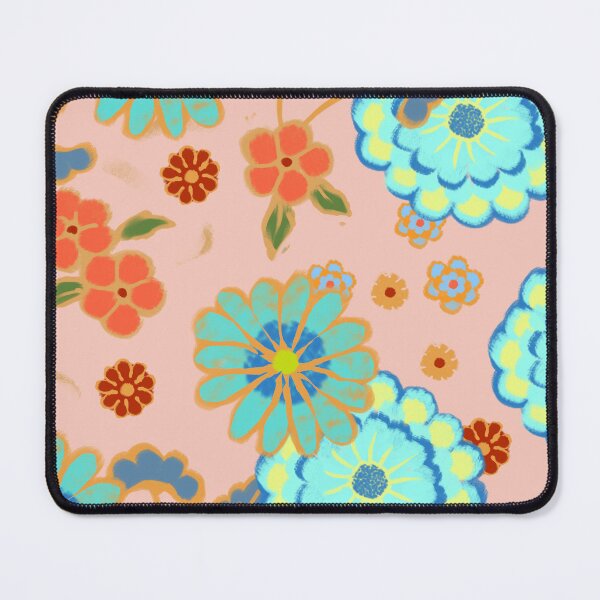 Item preview, Pink Japanese style flowers designed and sold by Mary Jane Lange.