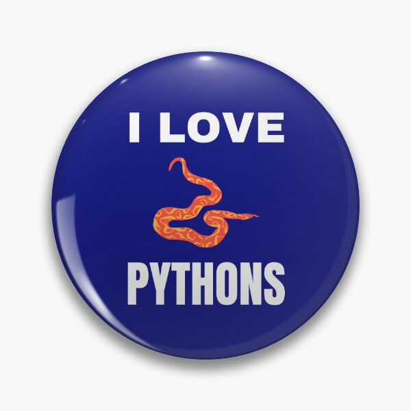 Artikelvorschau, Ich liebe Pythons entworfen und verkauft von fev-rocks.