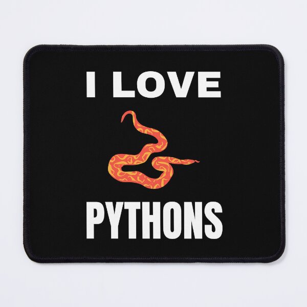 Item preview, I love Pythons designed and sold by fev-rocks.