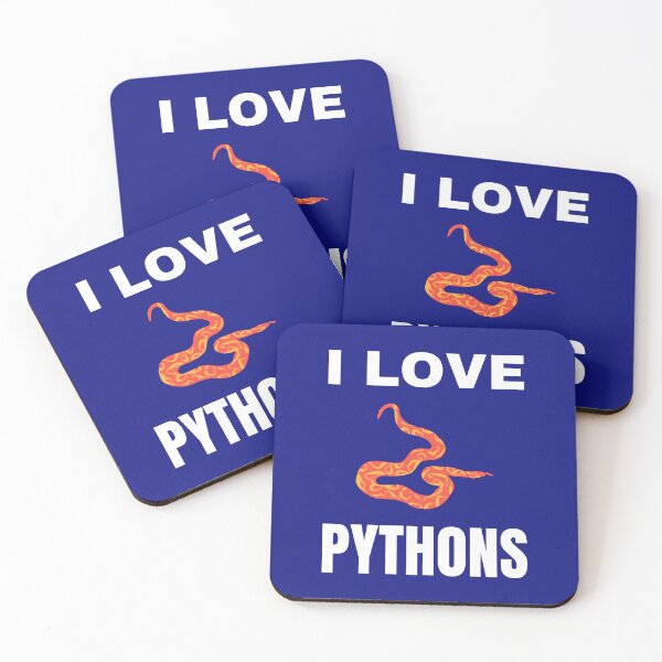 Artikelvorschau, Ich liebe Pythons entworfen und verkauft von fev-rocks.