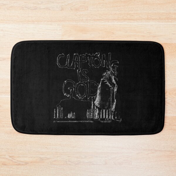 Item preview, Clapton is God - Black on White Essential T-Shirt designed and sold by kaleighA83.